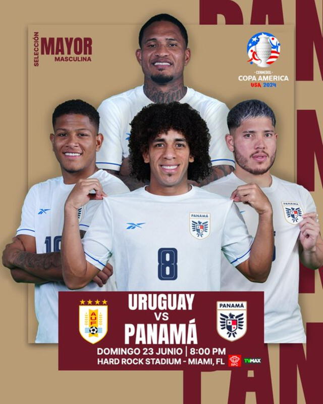 Datos importantes previo al juego de esta noche entre Panamá vs. Uruguay. Foto: FEPAFUT   