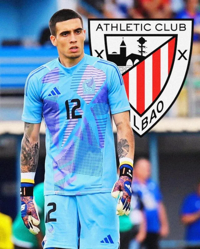 Alex Padilla es canterano del Athletic Club y seria titular con tan solo 20 años. Foto: @AllFutbolMX    