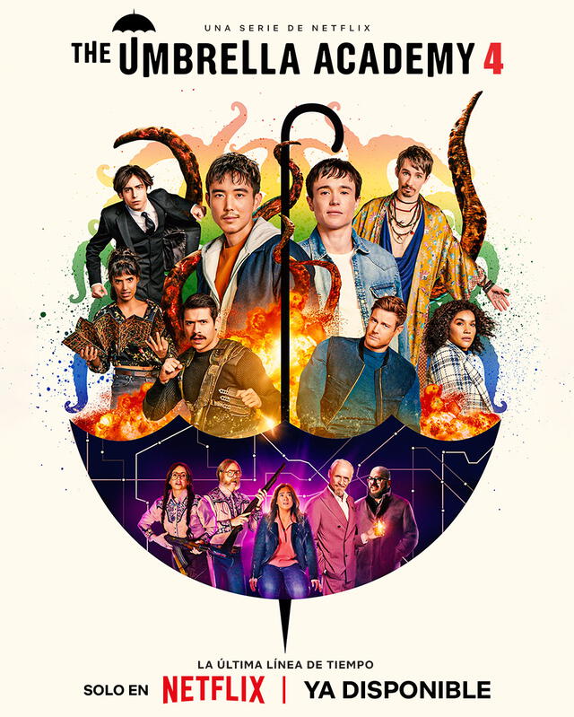 The Umbrella Academy' temporada 4: reparto de la serie de Netflix sobre superhéroes | Streaming | La República