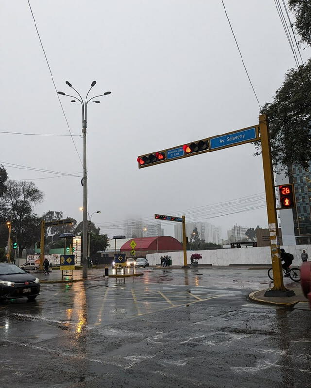 Lloviznas serán constantes este fin de semana durante las primeras horas del día. Foto: Senamhi   