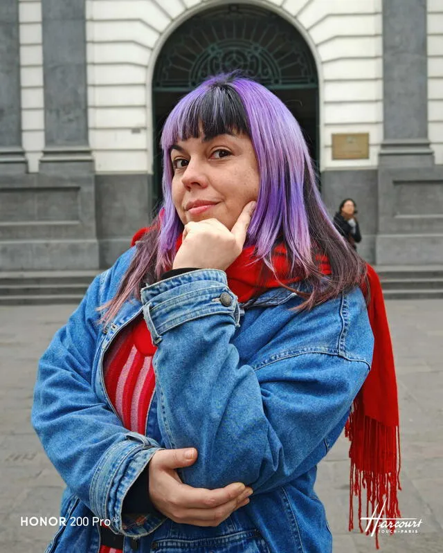 Foto retrato con el HONOR 200 Pro. Foto: La República   