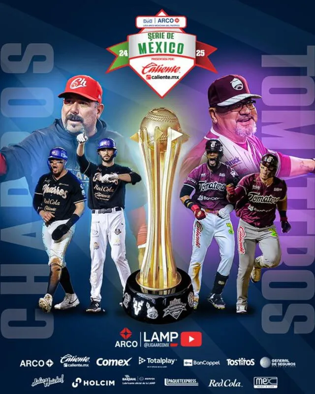 Hoy se juga la final en la LMP entre Charros vs. Tomateros. Foto: Liga_Arco/X   