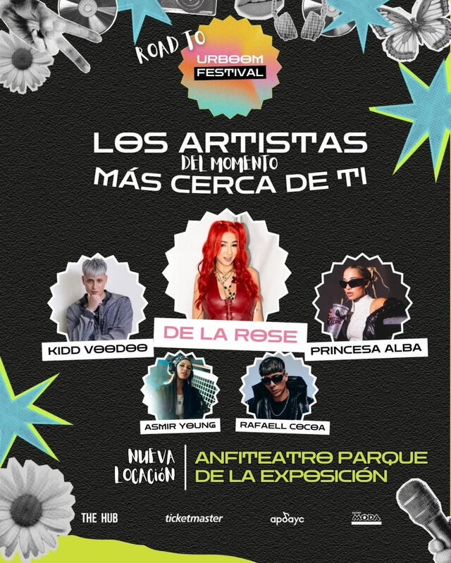 Entradas para el Road To Urboom 2025. Foto: difusión   