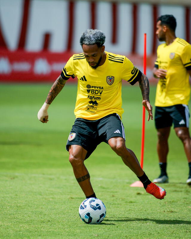Venezuela entrenó el último domingo 8 de junio previo al partido contra Uruguay. Foto: Vinotinto/X Venezuela entrenó el último domingo 8 de junio previo al partido contra Uruguay. Foto: Vinotinto/X