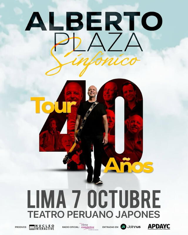 Alberto Plaza regresa al Perú para celebrar sus 40 años de carrera con un concierto sinfónico en el Teatro Peruano Japonés el 7 de octubre. Foto: difusión. Alberto Plaza regresa al Perú para celebrar sus 40 años de carrera con un concierto sinfónico en el Teatro Peruano Japonés el 7 de octubre. Foto: difusión.