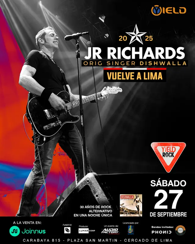 El primer vocalista de Dishwalla dio detalles de su presentación de este sábado 27 de septiembre en el Yield Rock Bar. Foto: difusión. El primer vocalista de Dishwalla dio detalles de su presentación de este sábado 27 de septiembre en el Yield Rock Bar. Foto: difusión.