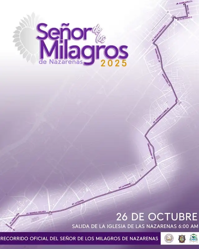 El histórico recorrido del Señor de los Milagros hacia el Callao. Foto: IG   