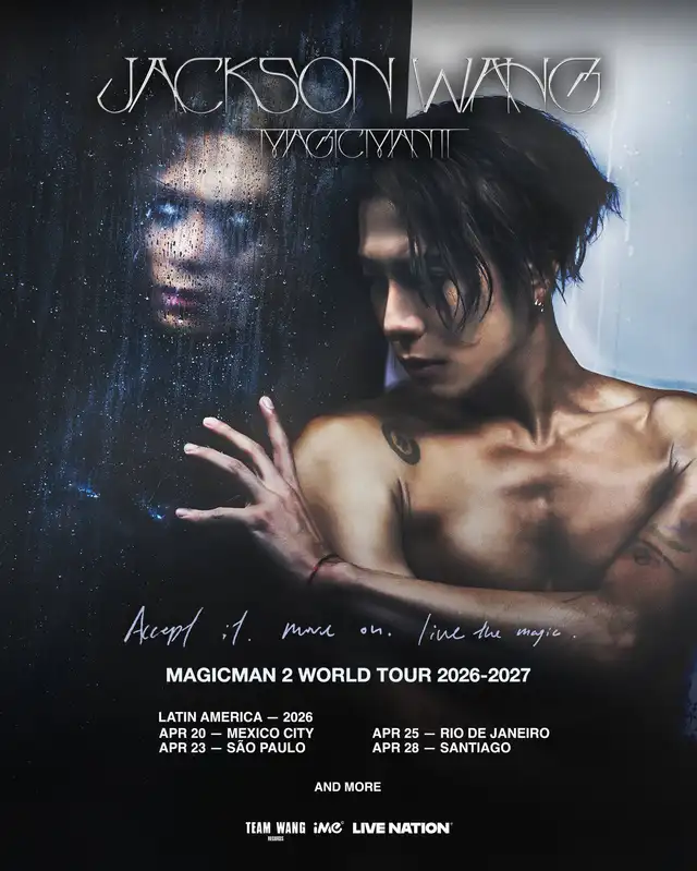 Fechas de Jackson Wang en Latinoamérica. Foto: Team Wang Fechas de Jackson Wang en Latinoamérica. Foto: Team Wang