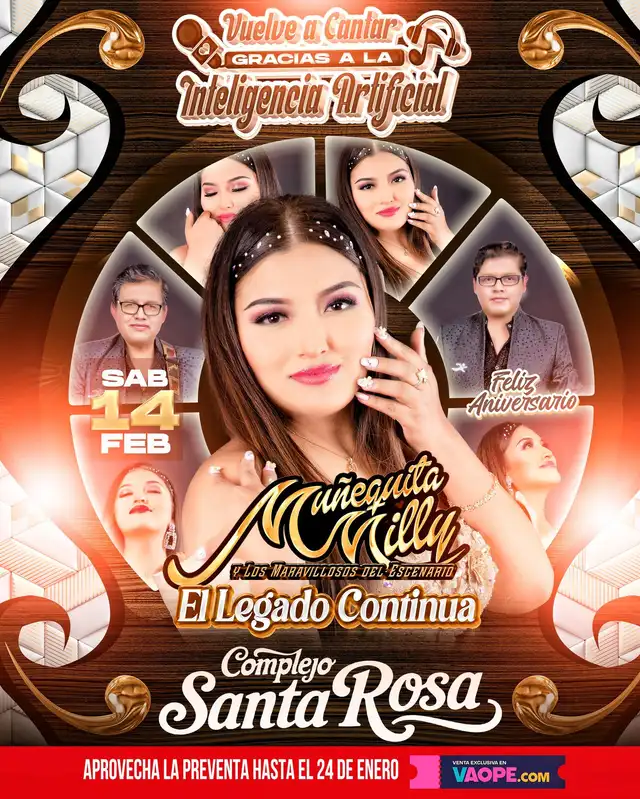 El evento se llevará a cabo en el Complejo Santa Rosa, con la participación de artistas como Yobana Hancco y Saymon. Foto: difusión El evento se llevará a cabo en el Complejo Santa Rosa, con la participación de artistas como Yobana Hancco y Saymon. Foto: difusión