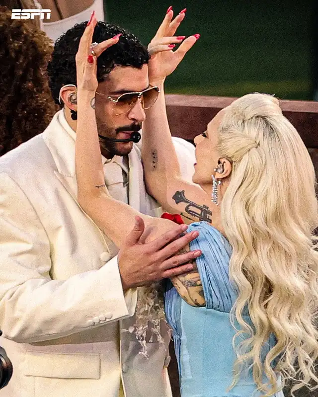  Ricky Martin en el Show de Medio Tiempo de Bad Bunny. Foto: ESPN 