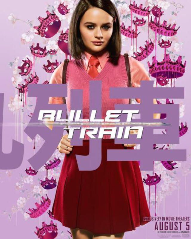 Joey King en "Tren bala". Foto: Sony