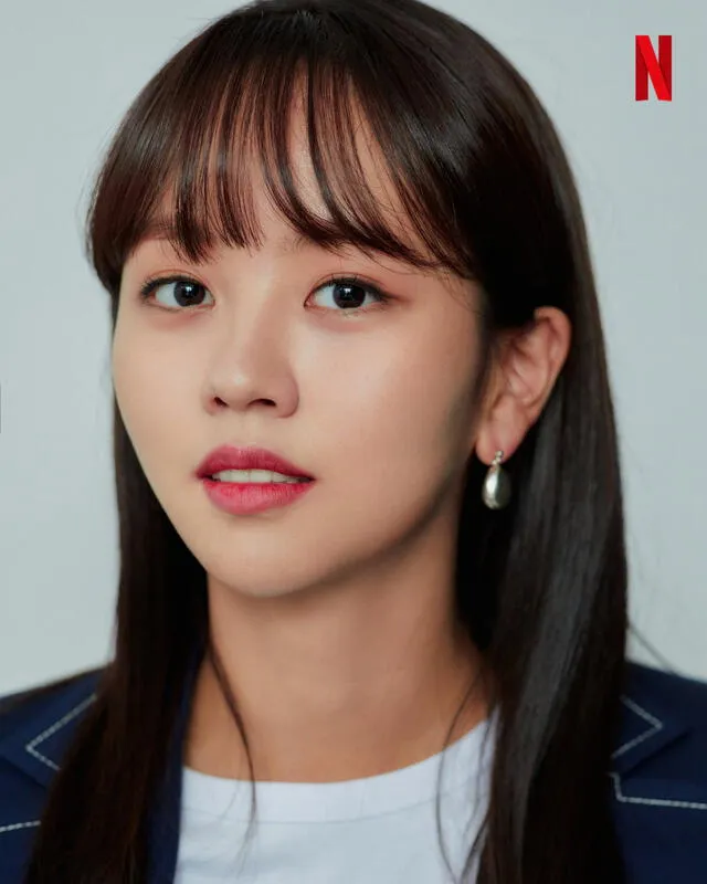 Kim So Hyun. Retrato para Love Alarm 2. Foto: