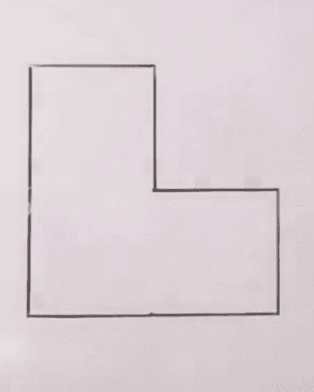 ¿Puedes dividir esta imagen en 4 partes iguales? El reto visual que pocos logran resolverlo