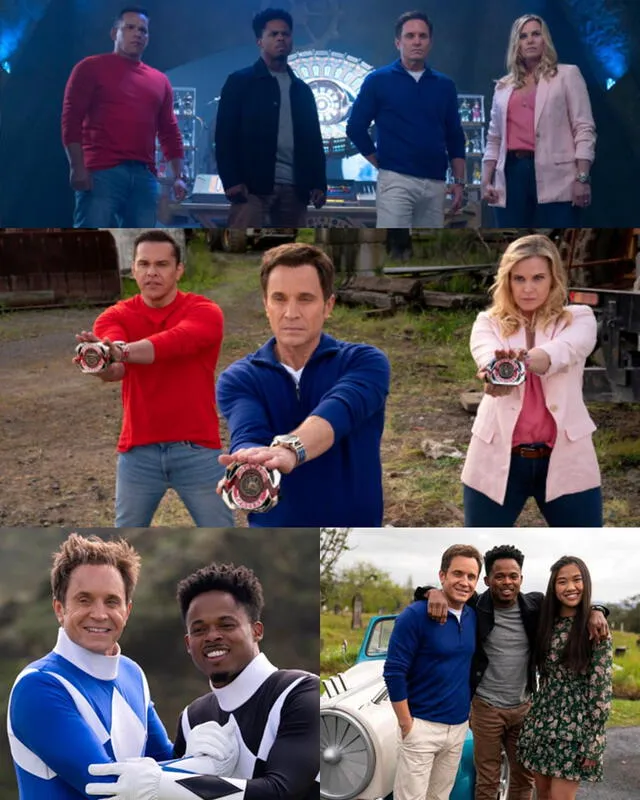 Los Power Rangers originales volverán a la serie. Foto: Netflix
