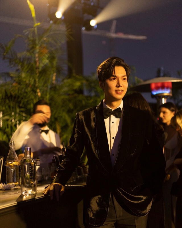 Lee Min Ho en gala del LACMA Art+Film 2021. Foto: Instagram