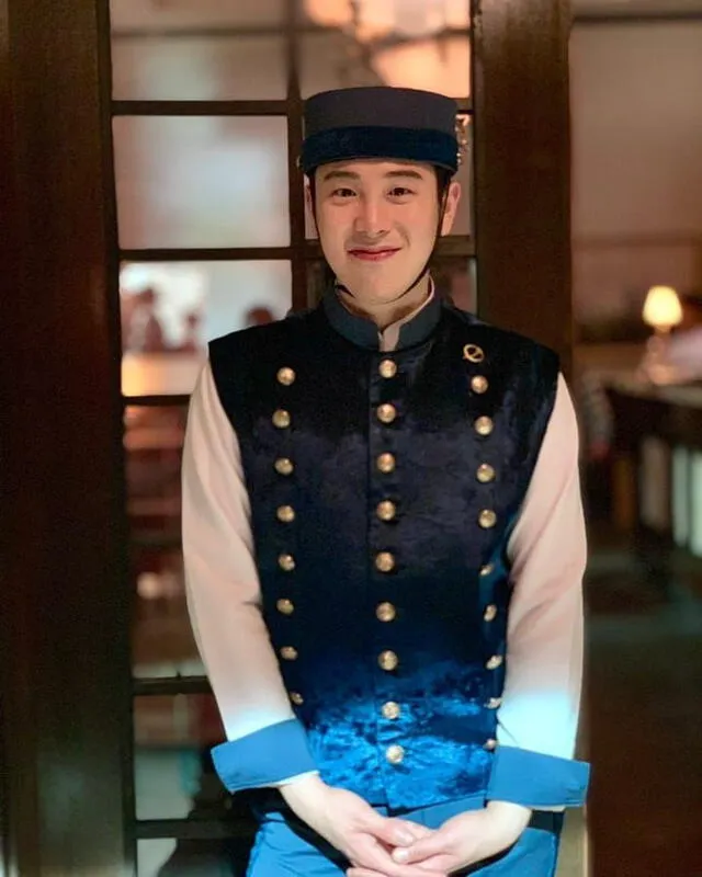 P.O. en su papel de Ji Hyun Joong en el dorama Hotel de Luna (tvN, 2019).