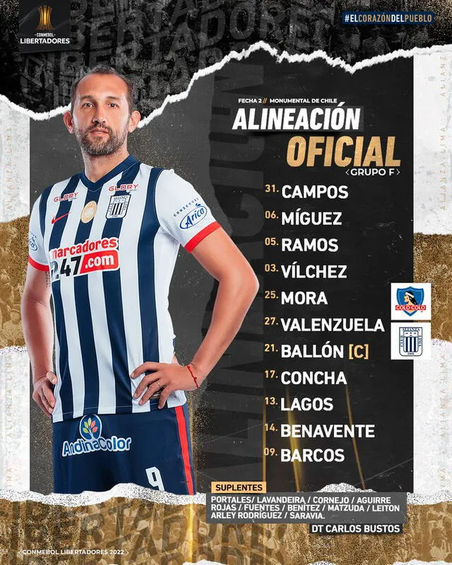 Formación de Alianza Lima. Foto: Alianza Lima