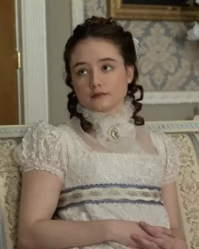 Ruby Stokes como Francesca Bridgerton. Foto: Netflix