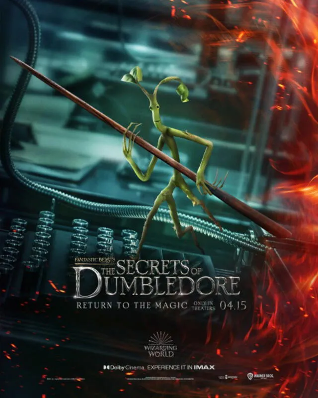 Animales fantásticos: Los secretos de Dumbledore se estrena el 15 de abril en el Perú. Foto: Warner Bros.