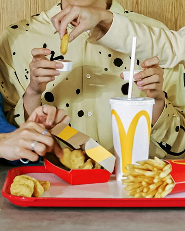 Tercer post de McDonalds sobre el "Who's who" con BTS. Foto: captura Twitter