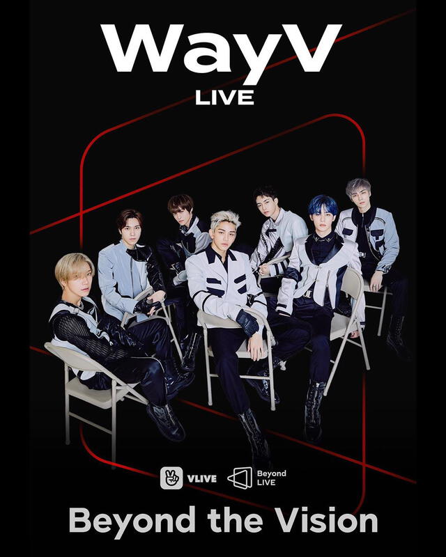 El concierto de WayV, 'WayV-Beyond the Vision', se transmitirá a nivel mundial a través de Naver V LIVE el 3 de mayo.