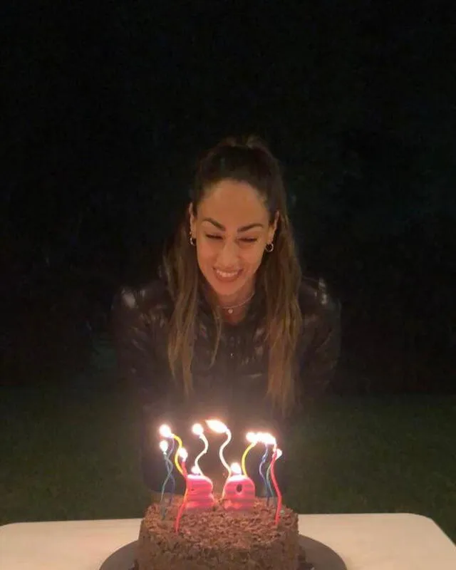 Melissa Loza y su mensaje de cumpleaños