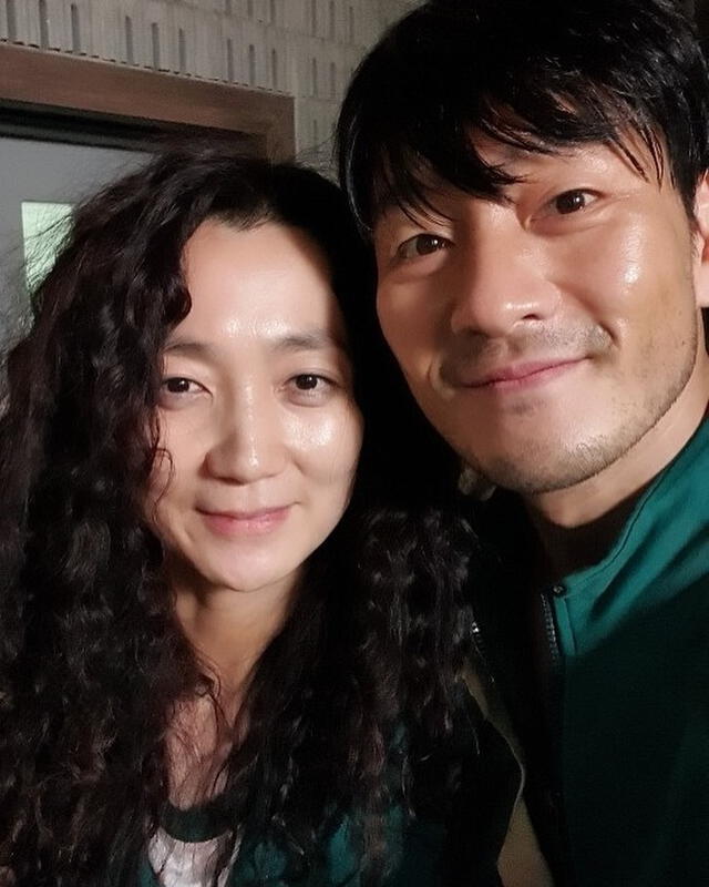 Kim Joo-ryung junto a Park Hae Soo. Foto: Instagram