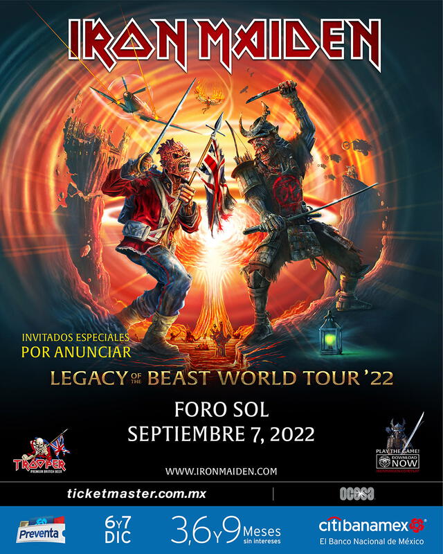 Iron Maiden en México