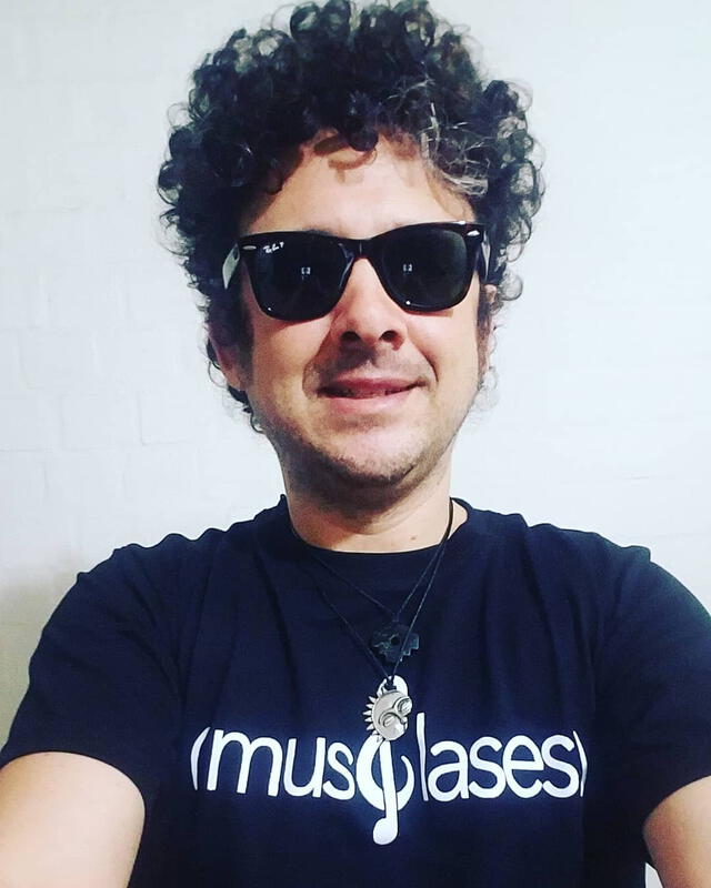 El imitador de Gustavo Cerati participó en Yo soy en 2013. Foto: Miguel Samamé/Instagram