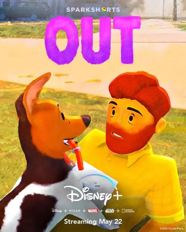 SparkShorts, especial de Pixar, presenta "Out" Crédito: Disney +