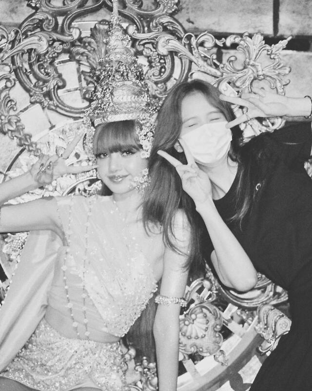 Lisa y Jisoo. Foto: Instagram