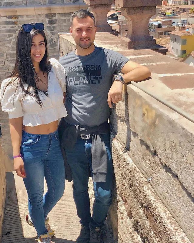Claudia Ramírez y Diego Geminez. Foto: Instagram
