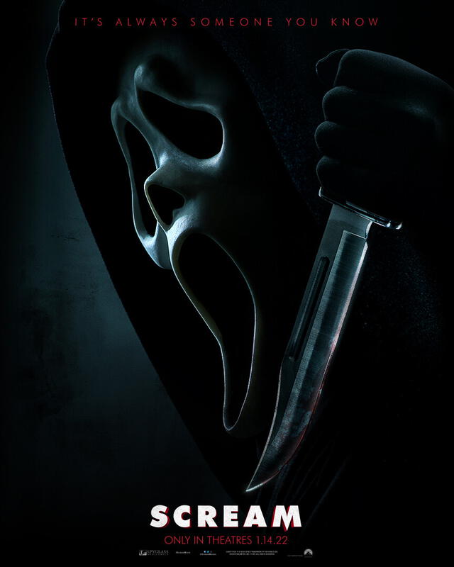 Scream 5, póster oficial. Foto: Paramount Pictures