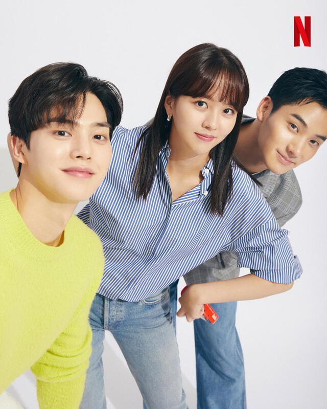 Love alarm 2: los tres actores juveniles que participaron en el drama. Foto: Netflix