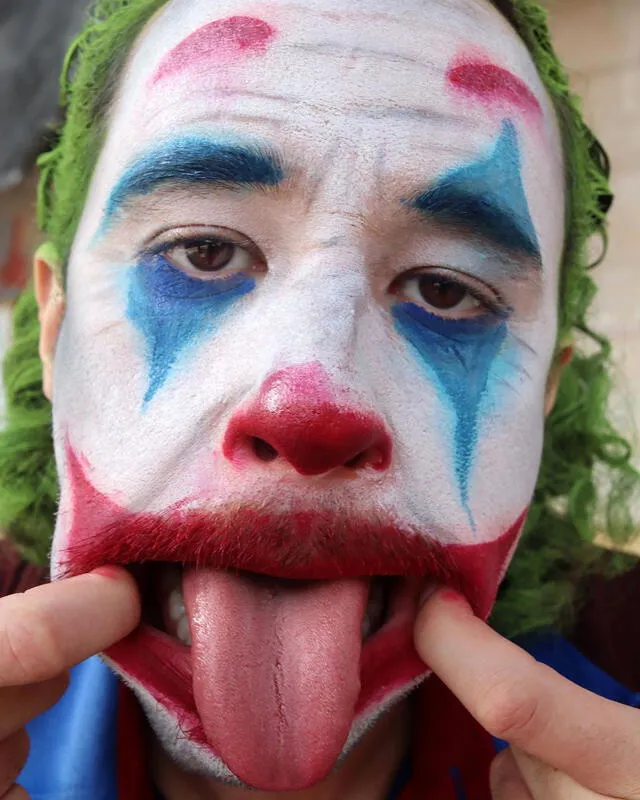 Luisito Comunica se transforma en el Joker. Foto: Instagram.