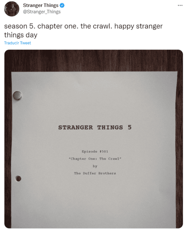 Hoy se celebró el día de Stranger Things. Y Netflix dio este adelanto.