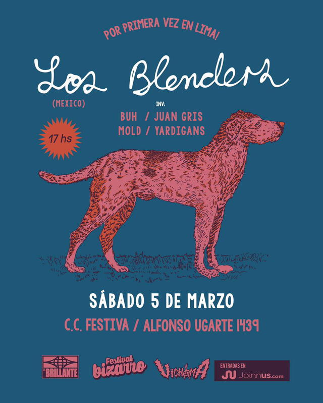 Los Blenders dará su primer show en Perú este sábado. Foto: captura de Facebook