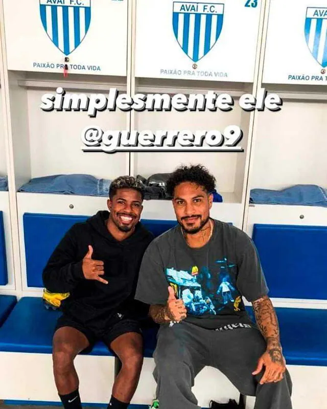 Paolo Guerrero ya tendría todo listo para ser nuevo jugador del Avaí FC. Foto: Instagram