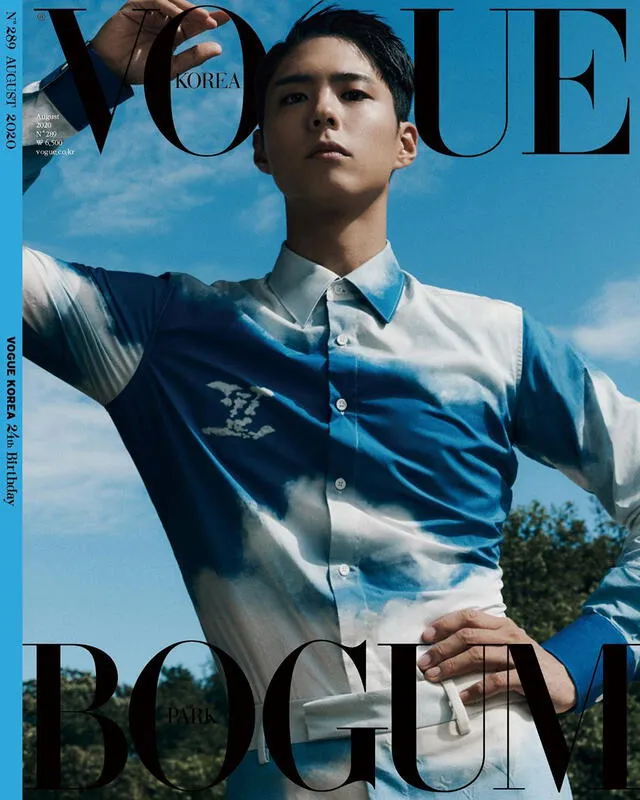 Park Bo Gum Instagram: Vogue Korea revela photoshoot y cover agosto 2020  kdrama Record of Youth Park So Dam, video, Cultura Asiática