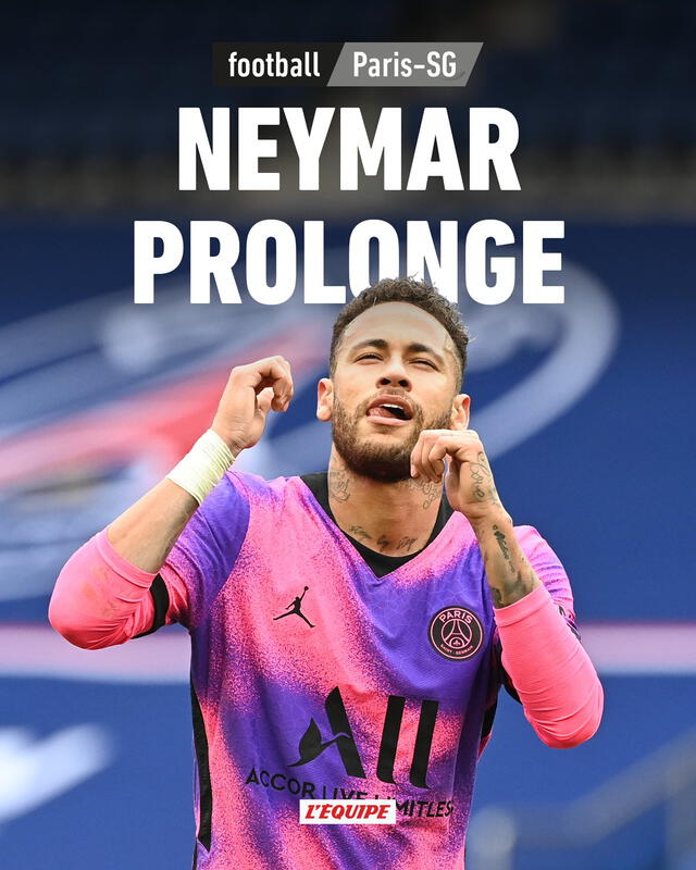 Portada del diario francés L'Equipe sobre Neymar