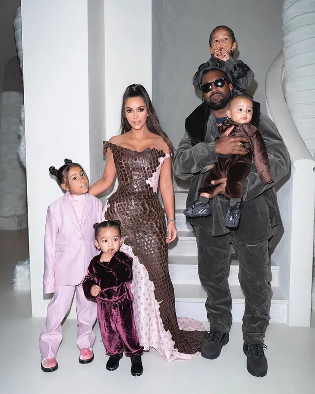 Kim Kardashian hijos (Foto: Instagram)