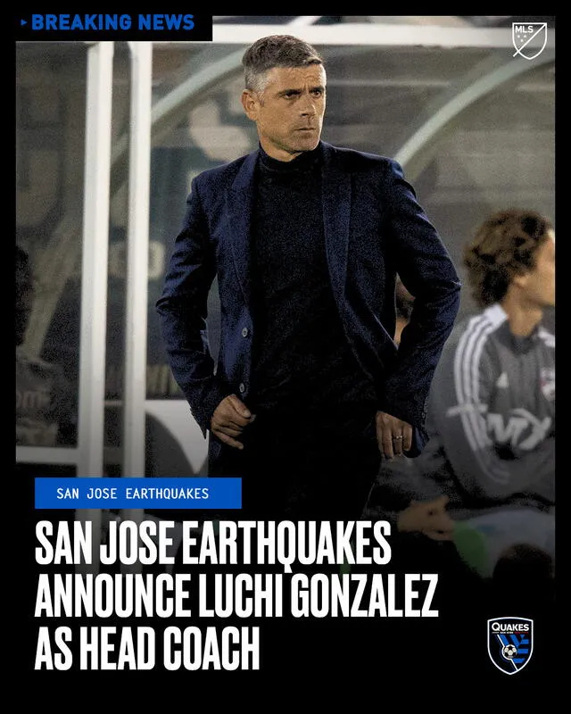 Así anunció la MLS la llegada de 'Luchi' González. Foto: MLS/Twitter