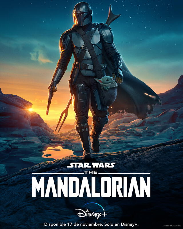 The Mandalorian es protagonizado por el chileno Pedro Pascal  - Crédito: Disney +