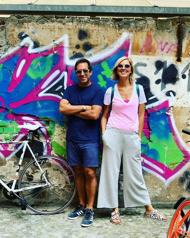 La actriz junto a su esposo Diego Ortega. (Foto: Instagram)