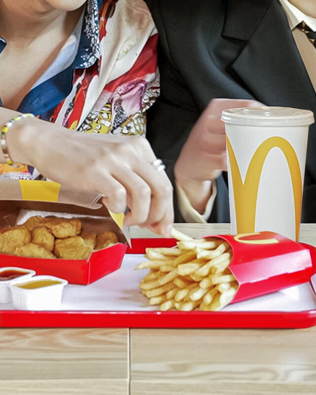 Segundo post de McDonalds sobre el "Who's who" con BTS. Foto: captura Twitter