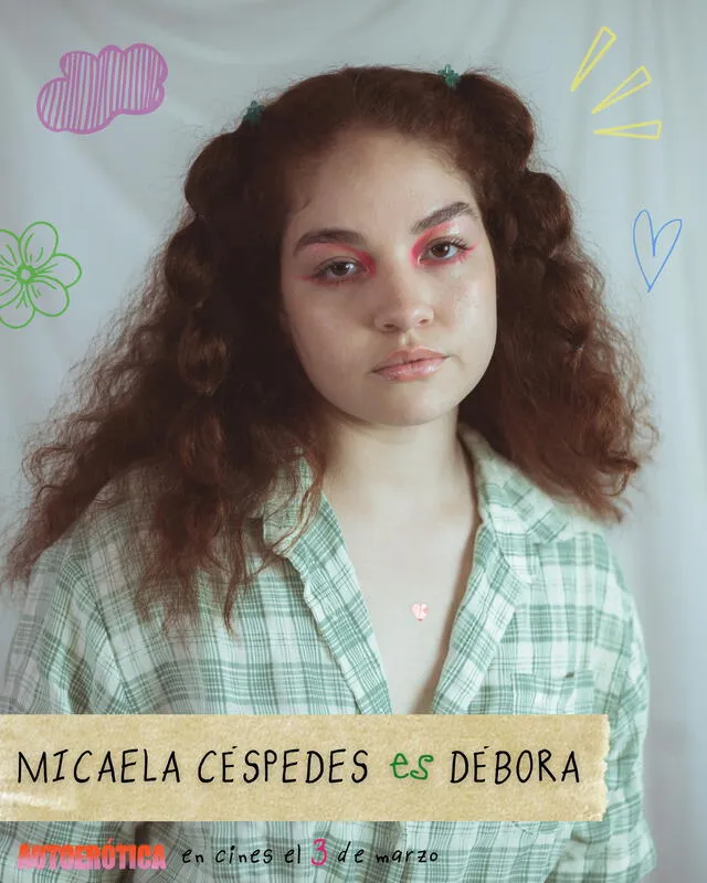 Micaela Céspedes como Débora en Autoerótica. Foto: Facebook