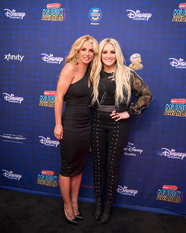 Britney y Jamie Lynn se mostraban unidas en distintos eventos