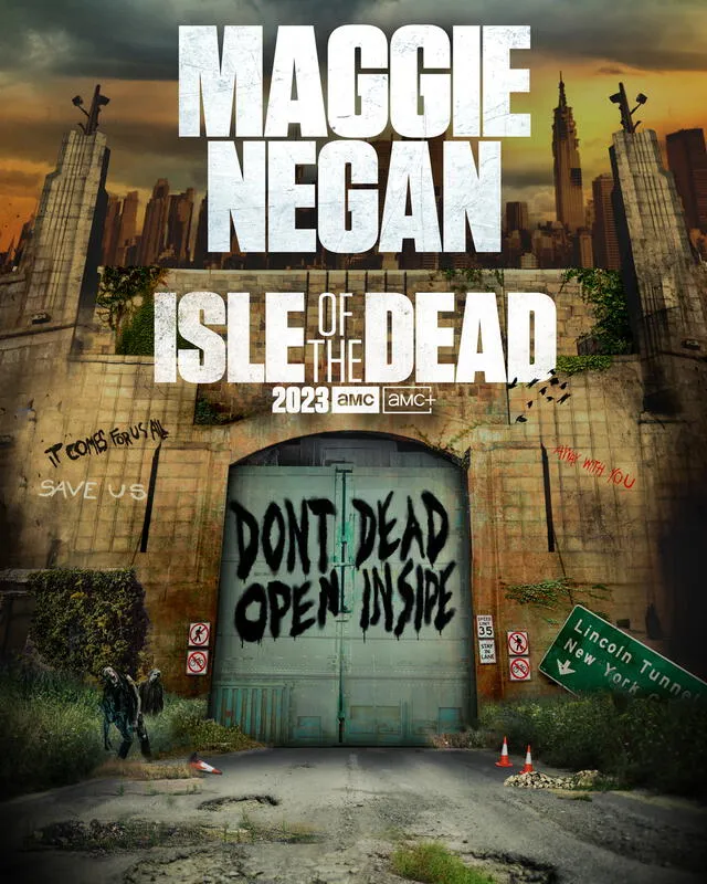 Poster de Isle of the dead, spin off de The Walking Dead. Foto: AMC