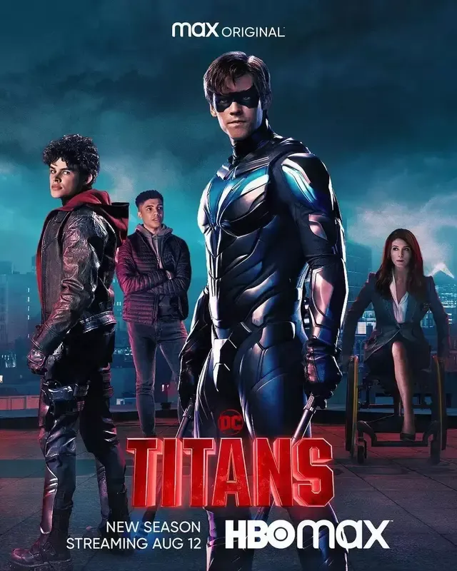 Poster oficial de la tercera temporada de Titans. Foto: HBO Max