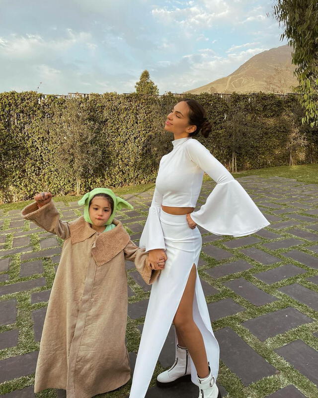 Natalie Vértiz luce su traje de Halloween. Foto: Natalie Vértiz/ Instagram